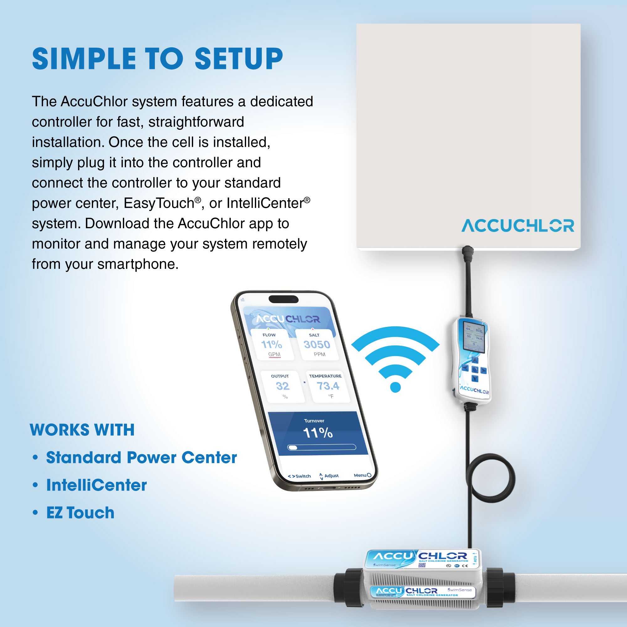 COMING SOON - AccuChlor Salt Chlorine Generator